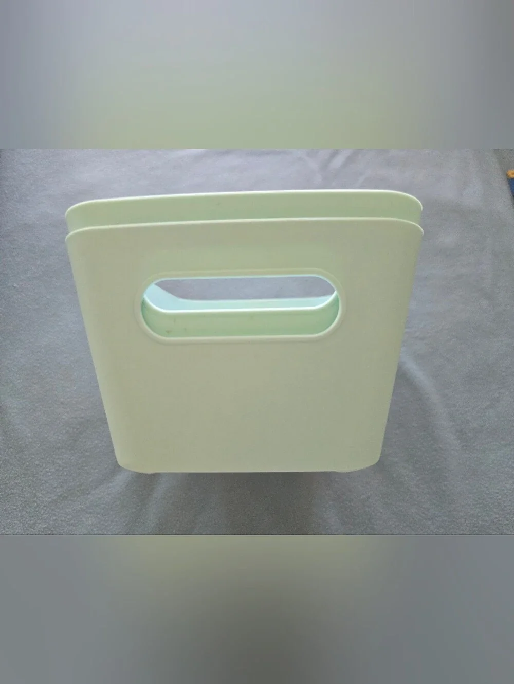 Mainstays Mint Green Small Easy-Access Storage Bin - 2 Pack